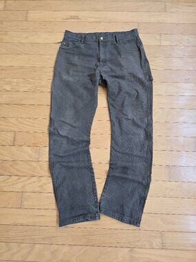 Dickies | grey canvas skater straight leg pants | MENS 34'
